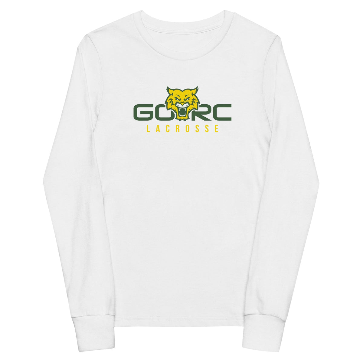 Gorc Wildcat Lacrosse Youth Cotton Long Sleeve T-Shirt Signature Lacrosse