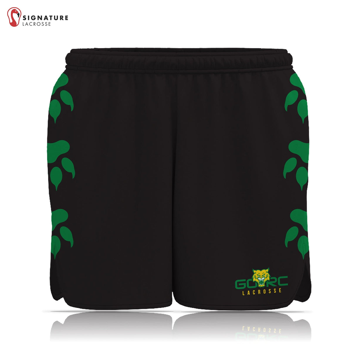 Groc Wildcats Lacrosse Women's Player Game Shorts: N/A Signature Lacrosse