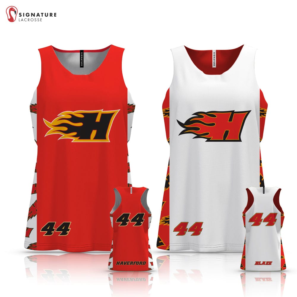 Haverford Blaze Lacrosse Women's Player Game Reversible: 5th/6th Grade Signature Lacrosse