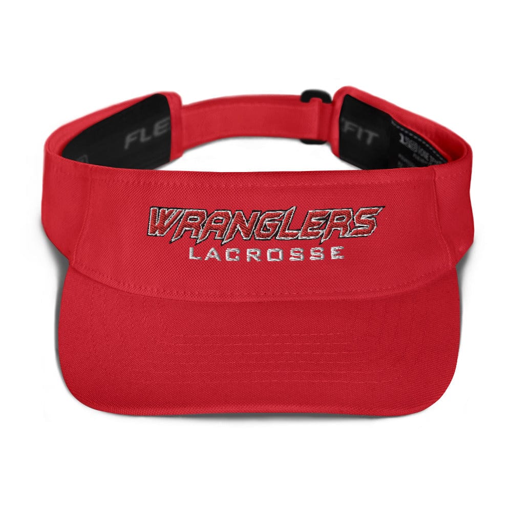 Henderson Wranglers Lacrosse Adult Visor Signature Lacrosse