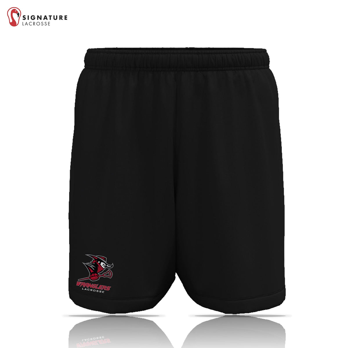 Henderson Wranglers Lacrosse Men’s Game Shorts: Henderson Wranglers Signature Lacrosse