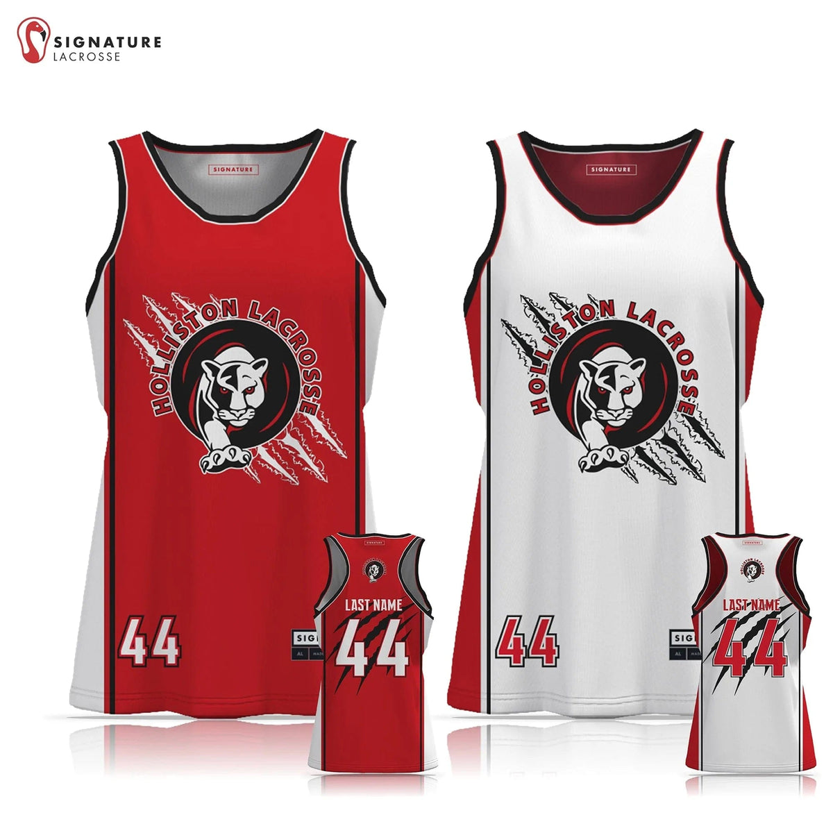 Holliston Youth Lacrosse Women's Game Pinnie: Grade 7-8 Signature Lacrosse