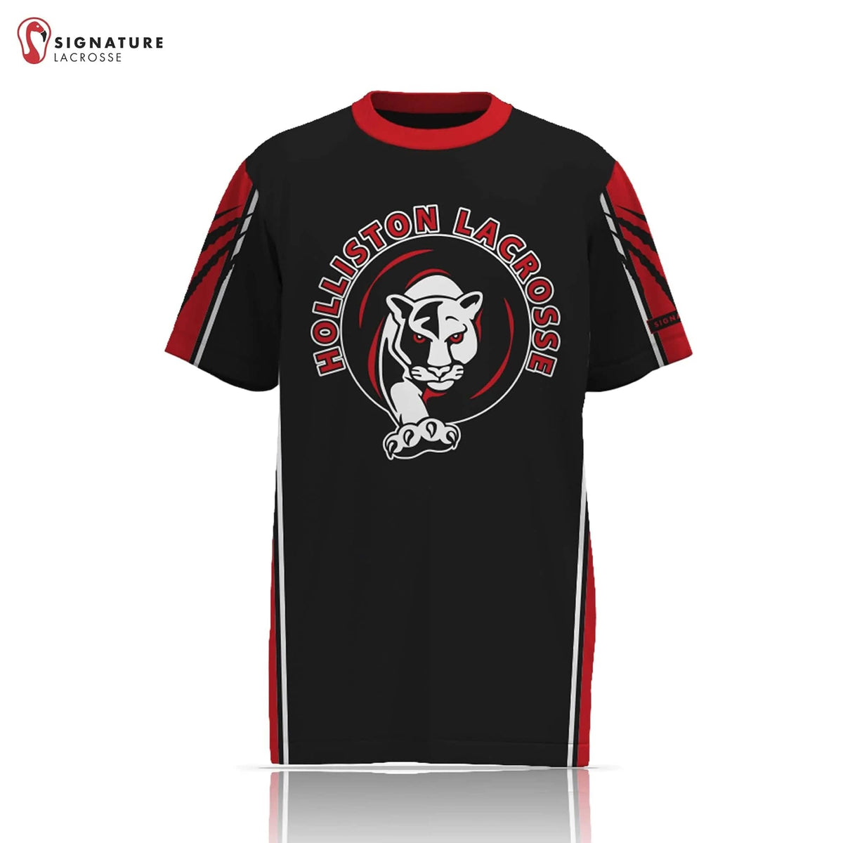 Holliston Youth Lacrosse Women's Short Sleeve Shooter Shirt: Grade 5-6 Signature Lacrosse