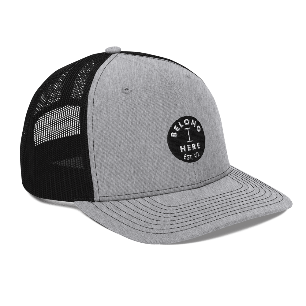 I Belong Here Richardson Trucker Hat Signature Lacrosse