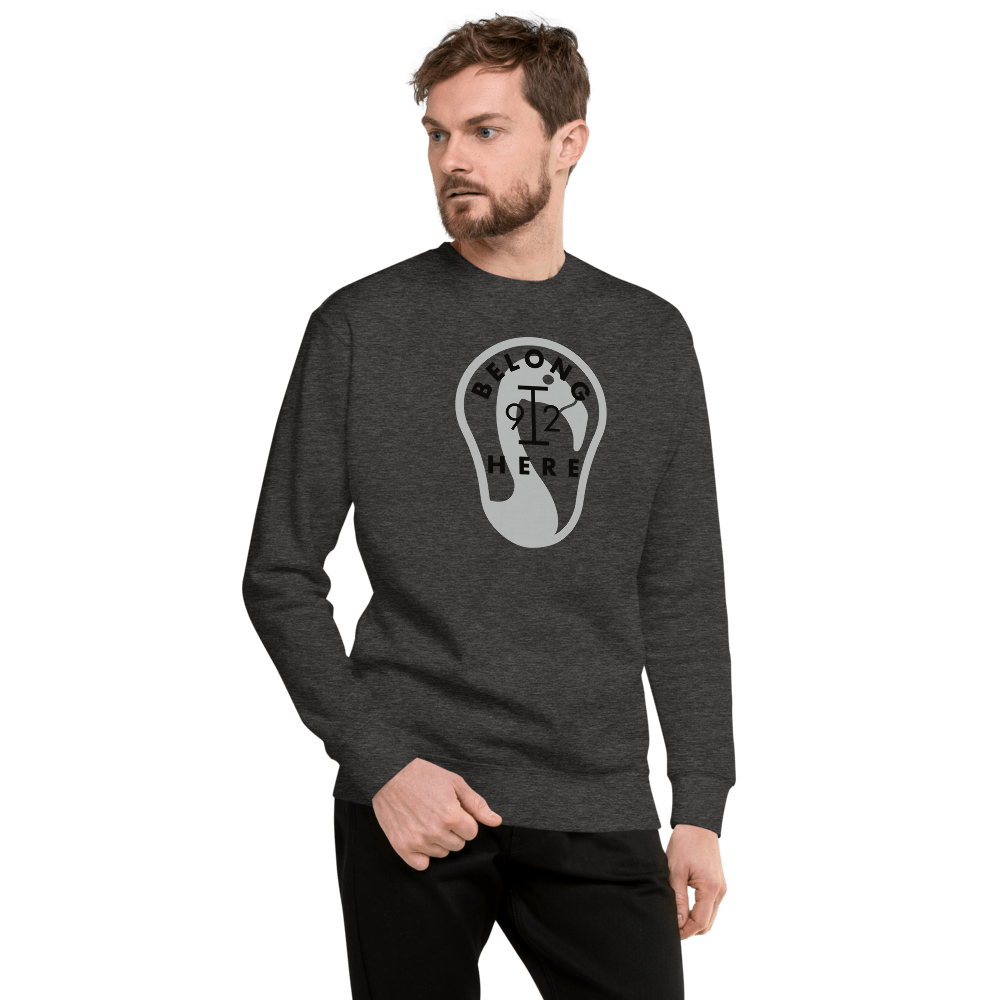 I Belong Here Unisex Fleece Pullover Signature Lacrosse