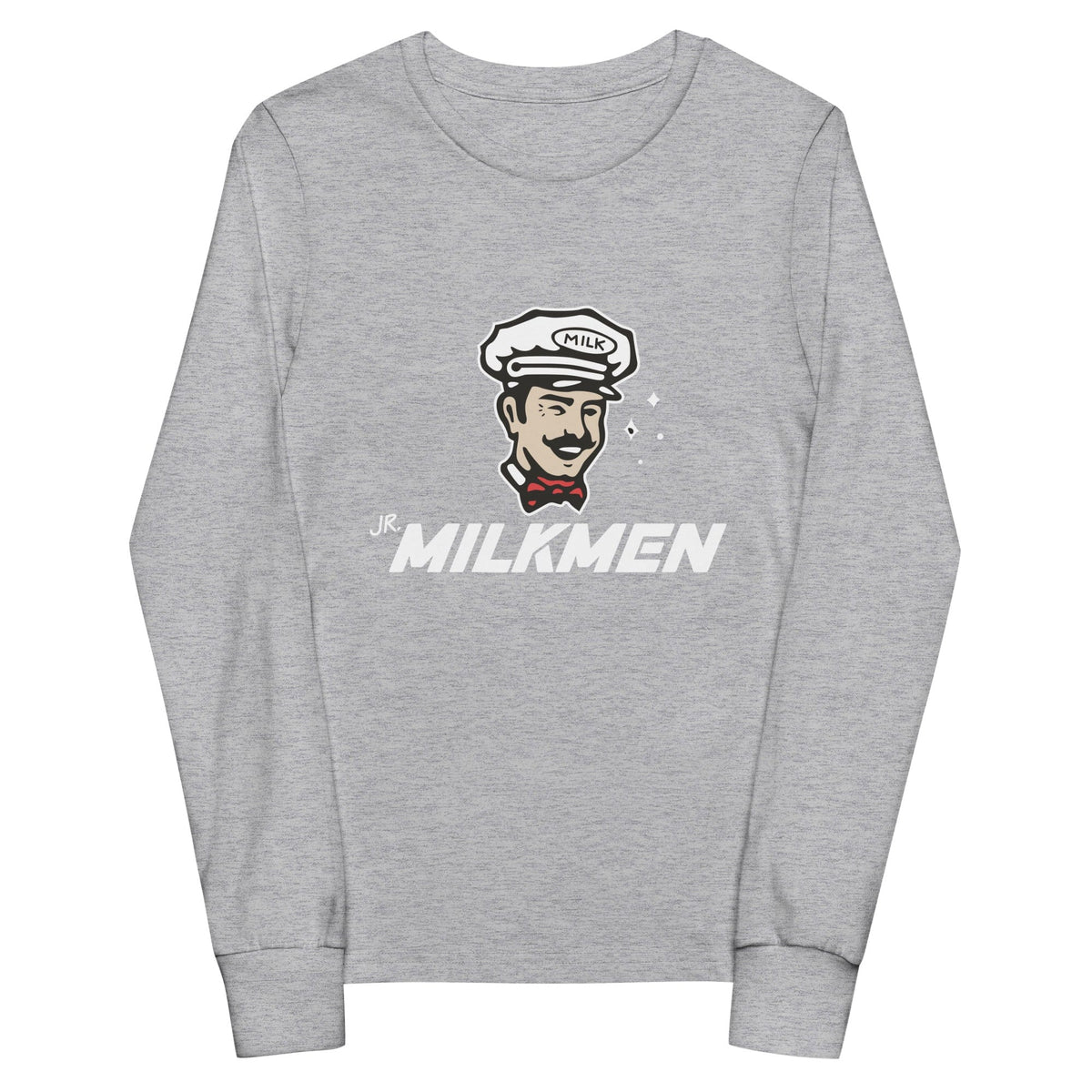 Jr. Milkmen Box Youth Cotton Long Sleeve T-Shirt Signature Lacrosse