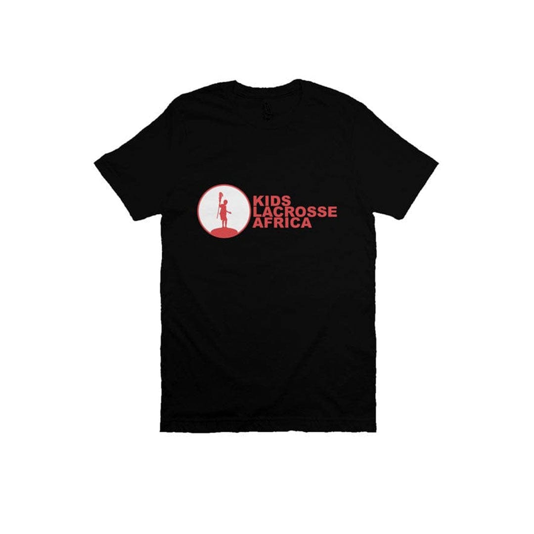 Kids Lacrosse Africa Adult Cotton Short Sleeve T-Shirt Signature Lacrosse