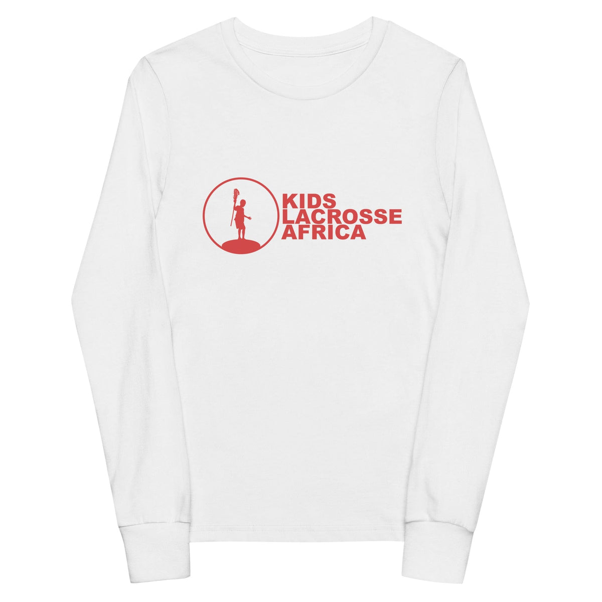 Kids Lacrosse Africa Youth Cotton Long Sleeve T-Shirt Signature Lacrosse