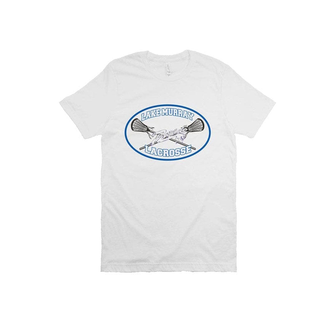 Lake Murray Rapids Lacrosse Adult Cotton Short Sleeve T-Shirt Signature Lacrosse