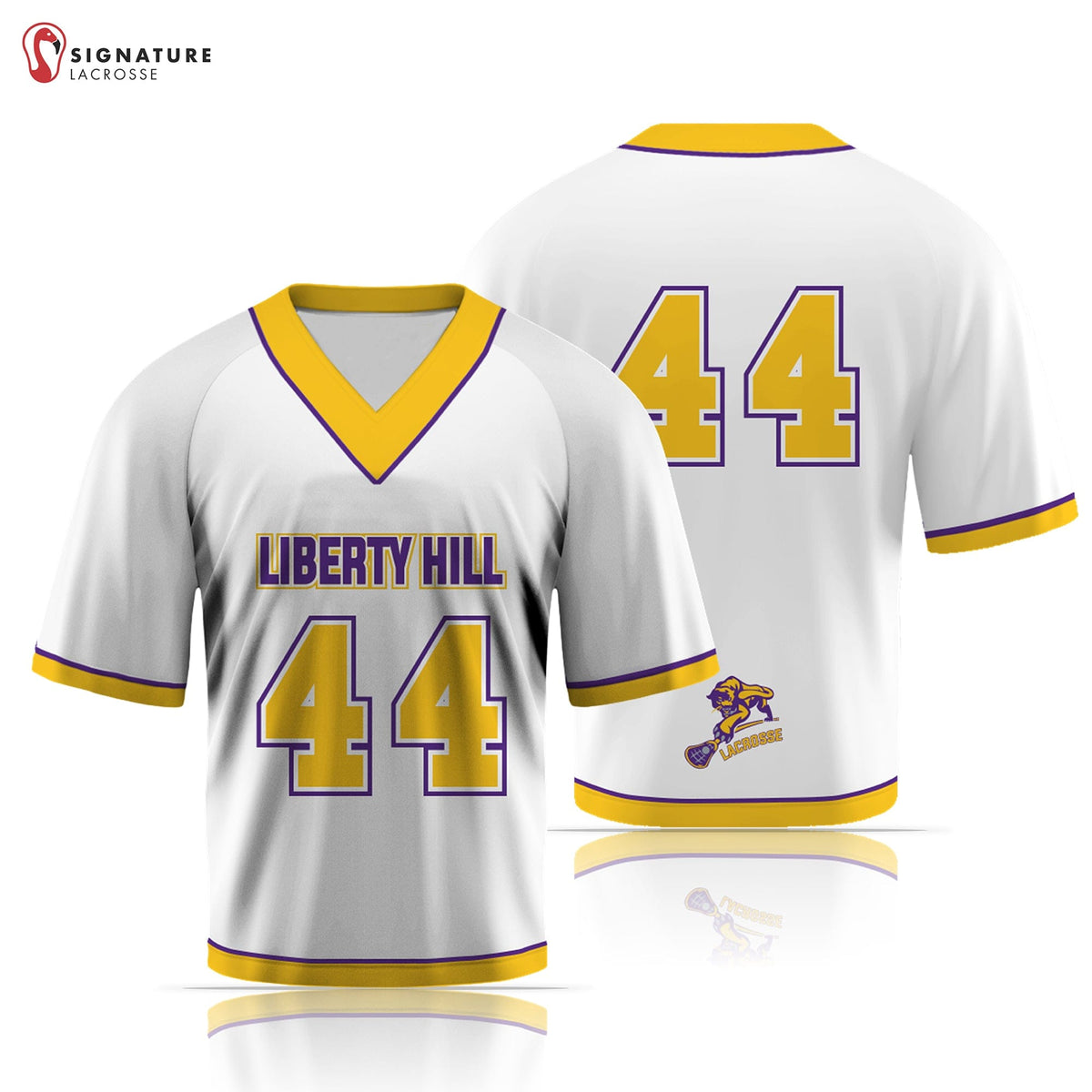 Liberty Hill Lacrosse Men's Player Game Jersey: High School Signature Lacrosse