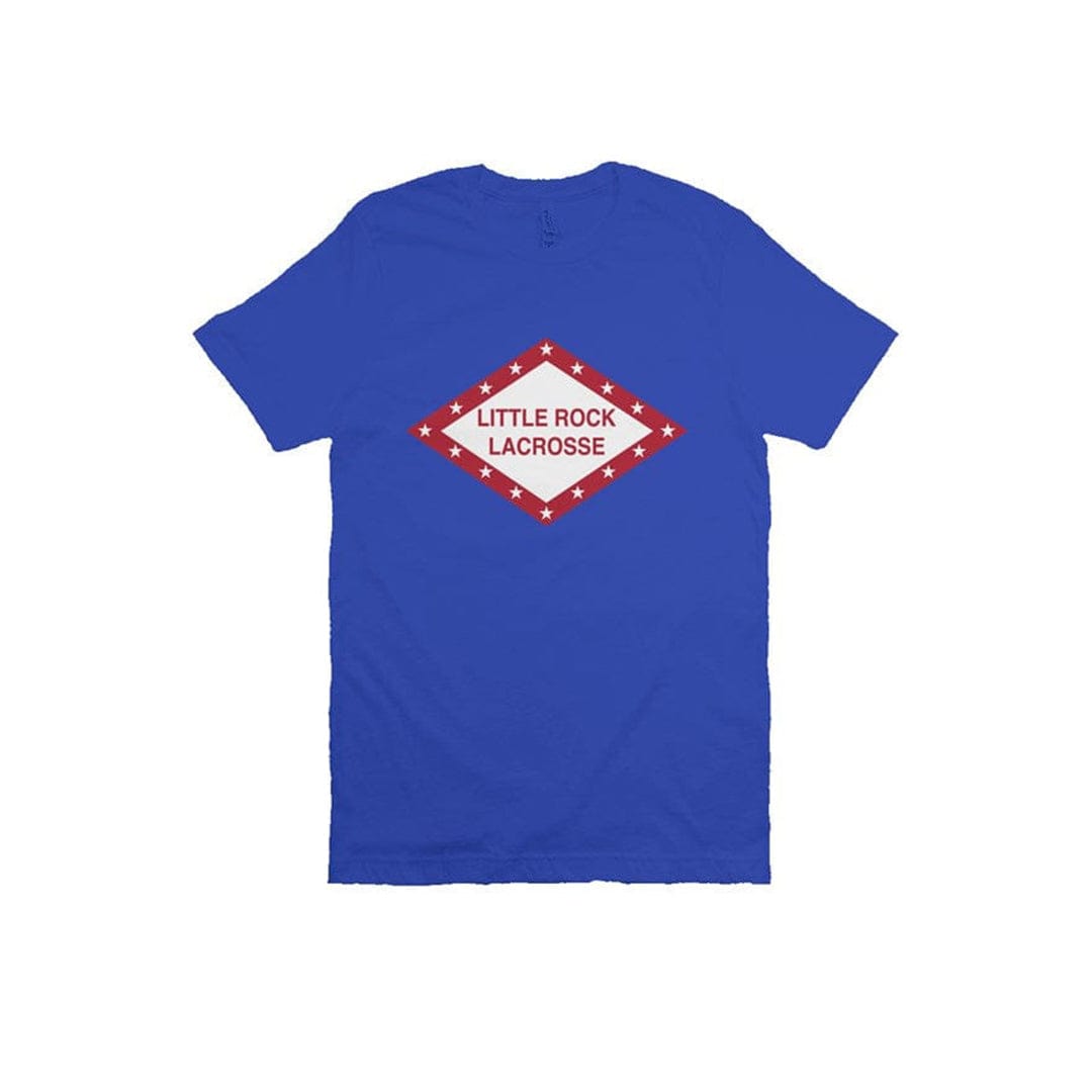 Little Rock Lacrosse Adult Cotton Short Sleeve T-Shirt Signature Lacrosse