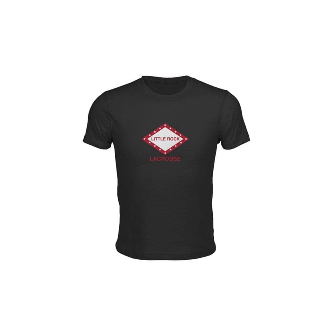Little Rock Lacrosse Youth Cotton Short Sleeve T-Shirt Signature Lacrosse