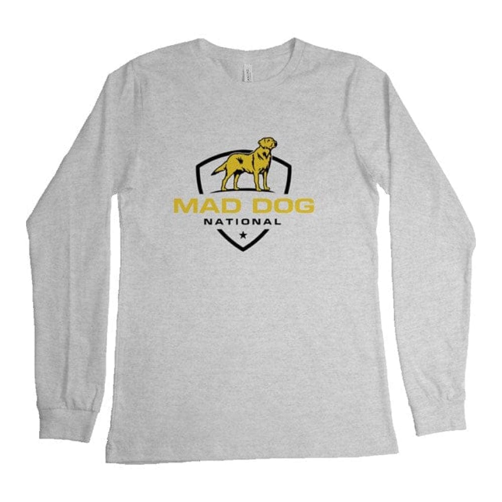 Mad Dog National Adult Cotton Long Sleeve T-Shirt - National Signature Lacrosse