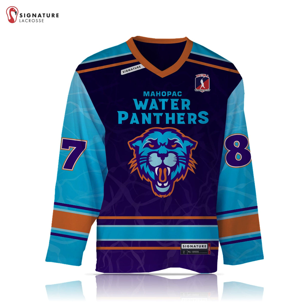 Mahopac Water Panthers Lacrosse Men's Pro Box Jersey: Mahopac Water Panthers Signature Lacrosse