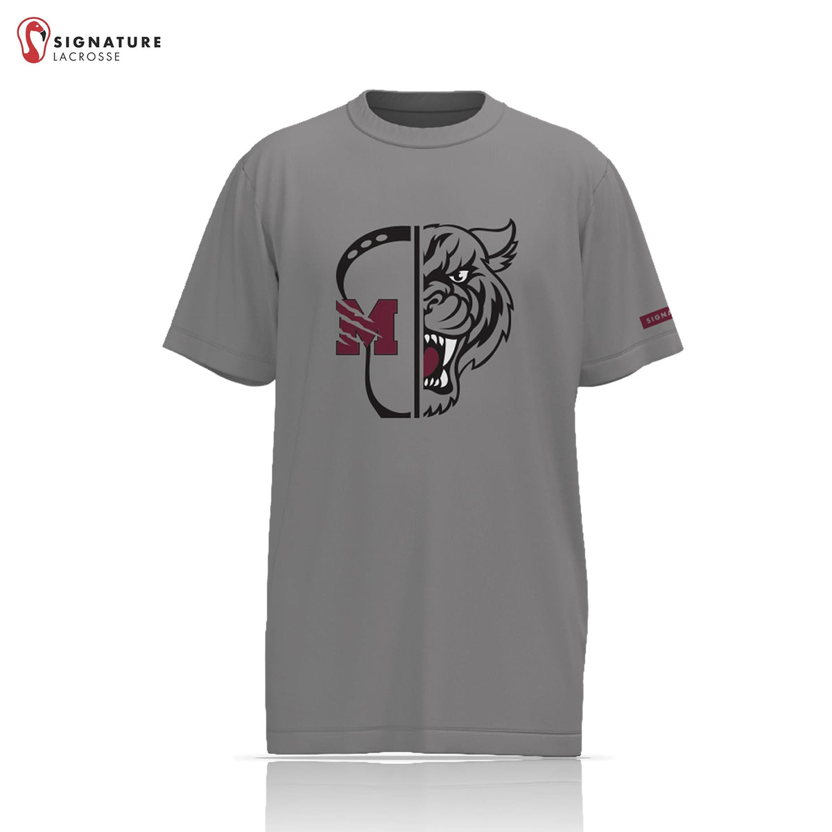 Mechanicsburg Youth Lacrosse Men's Short Sleeve Shooting Shirt: 8U Signature Lacrosse