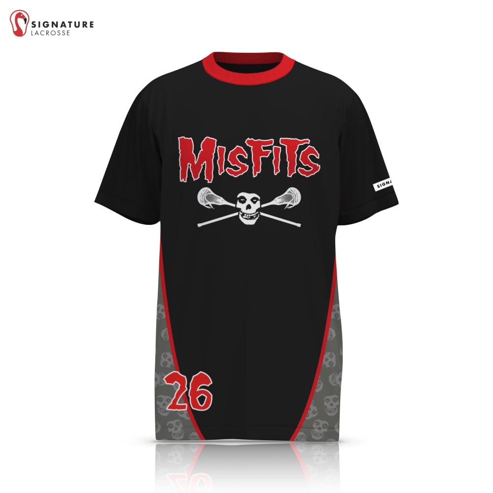 Misfit's Lacrosse Men's Pro Short Sleeve Shooting Shirt: Misfit's Lacrosse Signature Lacrosse