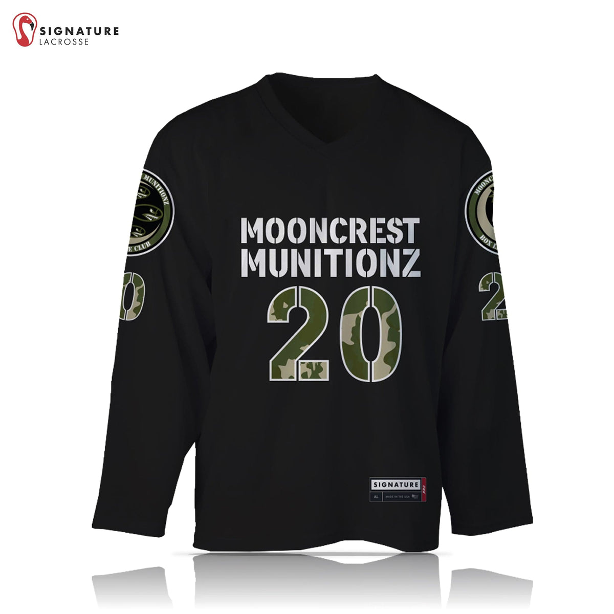 Mooncrest Munitionz Box Lacrosse Men’s Pro Box Jersey: N/A Signature Lacrosse