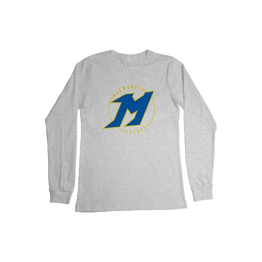 Mukwonago Lacrosse Adult Cotton Long Sleeve T-Shirt Signature Lacrosse
