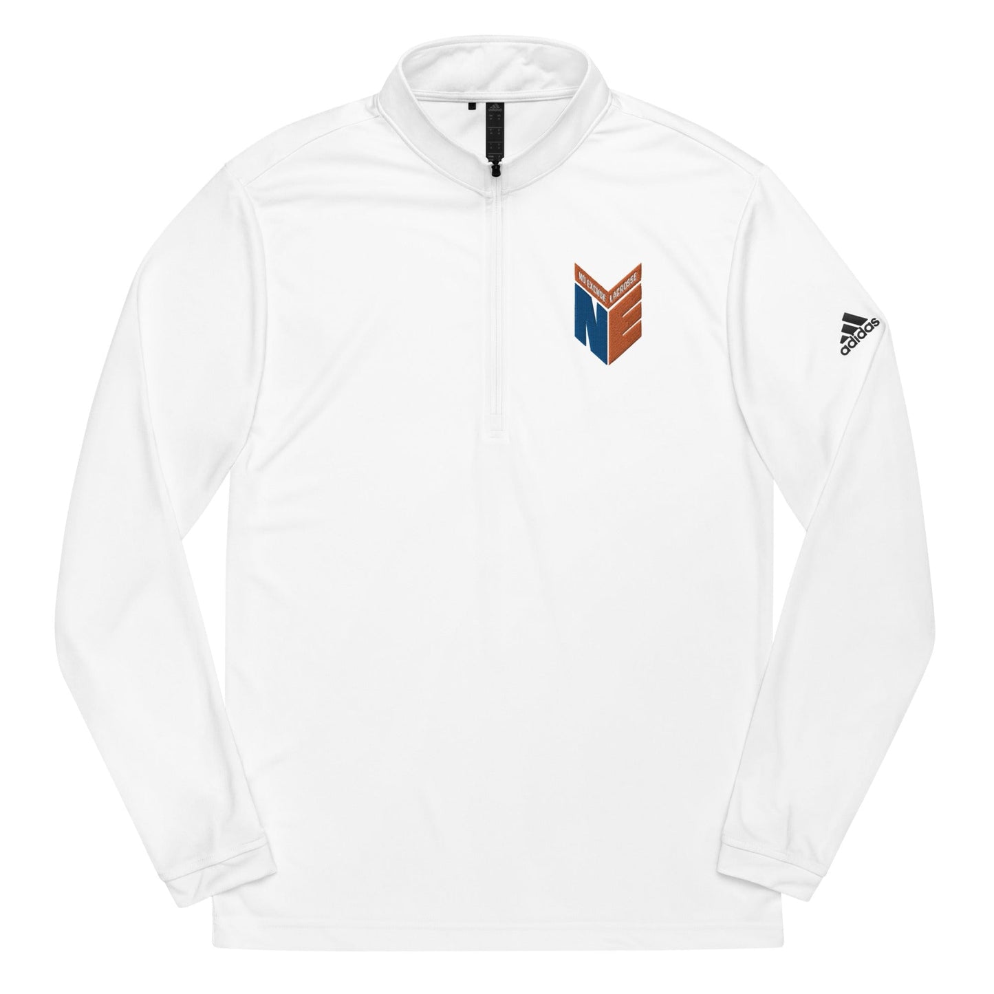 No-Excuse Lacrosse Adult Men's 1/4 Adidas Performance Pullover Signature Lacrosse