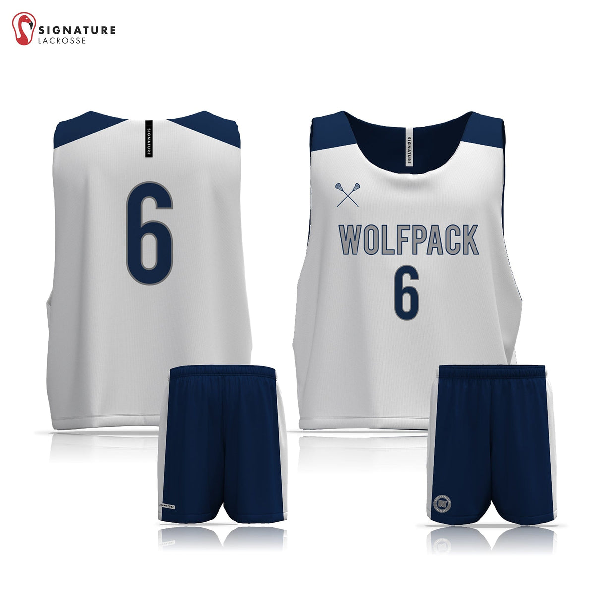 North Paulding Lacrosse Men's 2 Piece Pro Game Package: U11 Signature Lacrosse