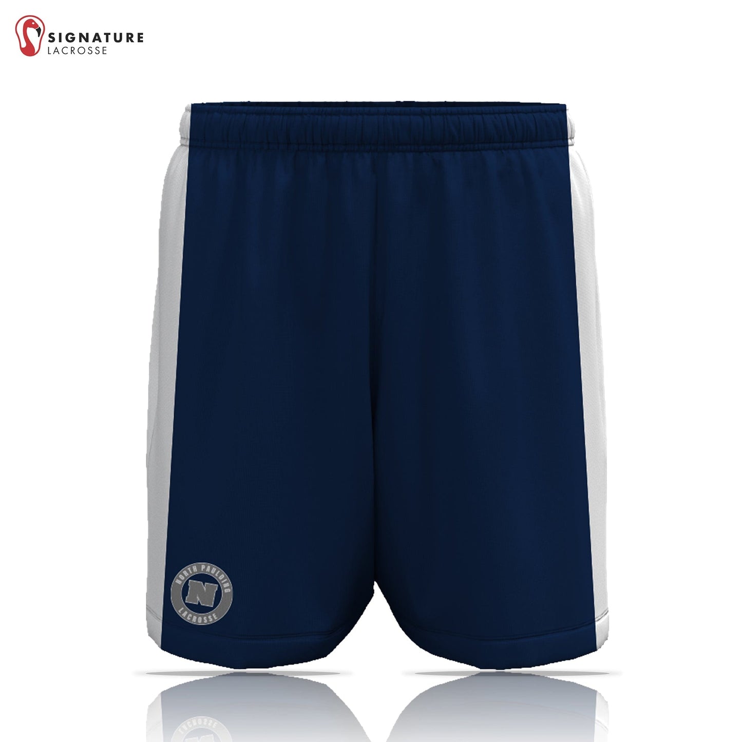 North Paulding Lacrosse Men's Pro Game Shorts: U9 Signature Lacrosse