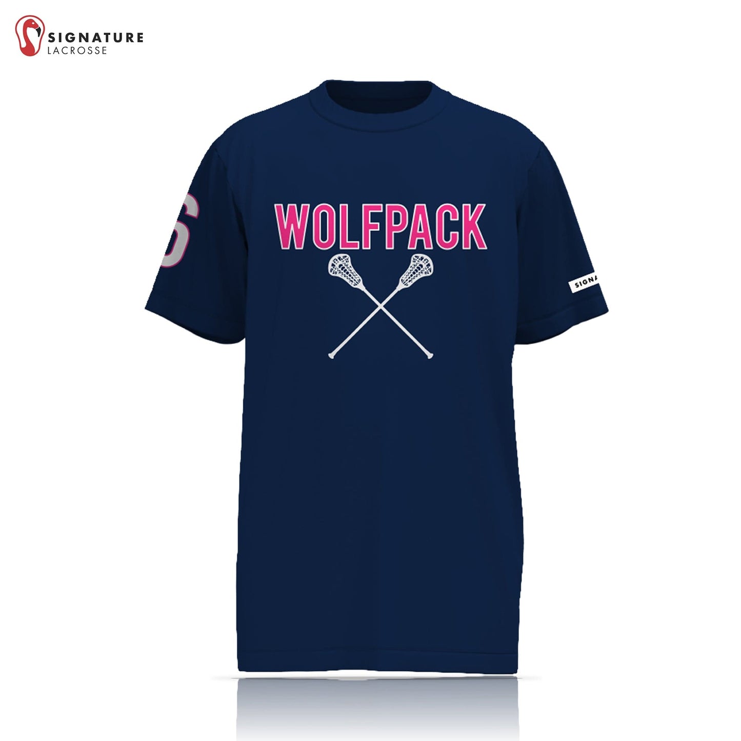 North Paulding Lacrosse Women's Pro Short Sleeve Shooting Shirt: U11 Signature Lacrosse