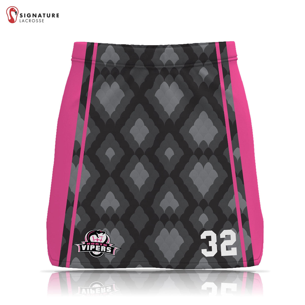 North Vipers Women's Pro Game Skirt: North Vipers Signature Lacrosse