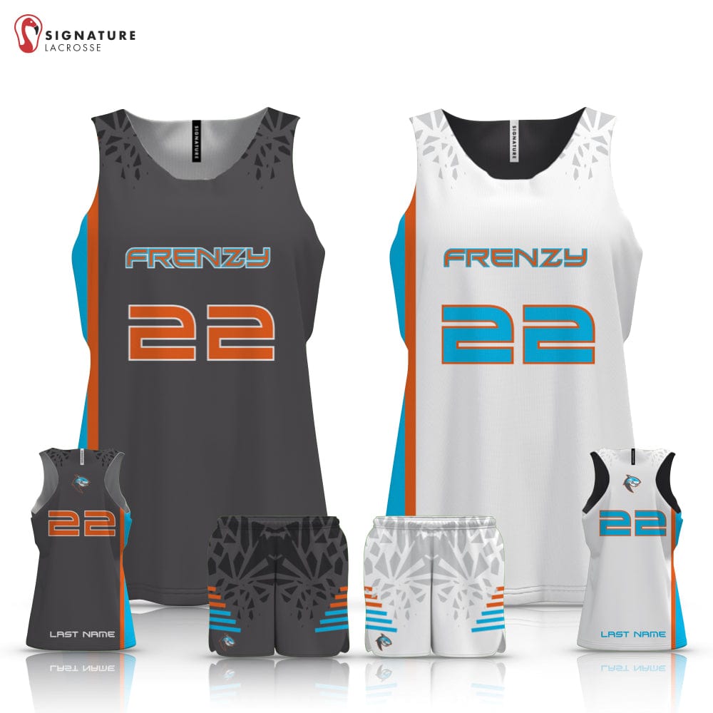 Orange County Frenzy Women's 3 Piece Player Game Package: Select Orange Signature Lacrosse