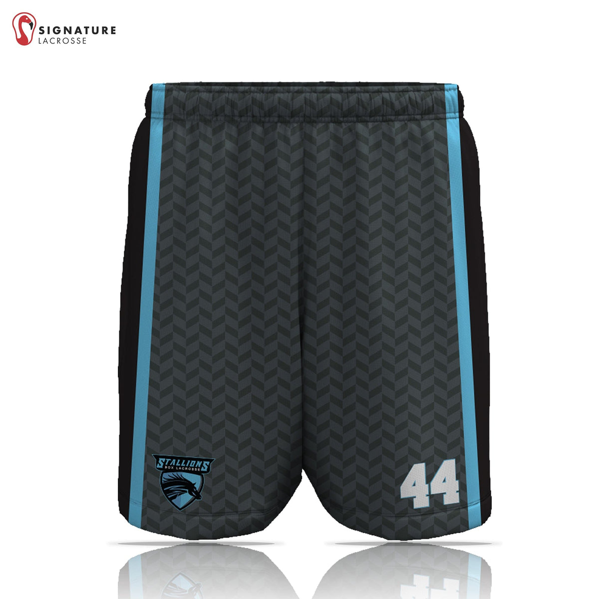Piatelli Lacrosse Men's Pro Game Shorts: Piatelli Lacrosse Signature Lacrosse