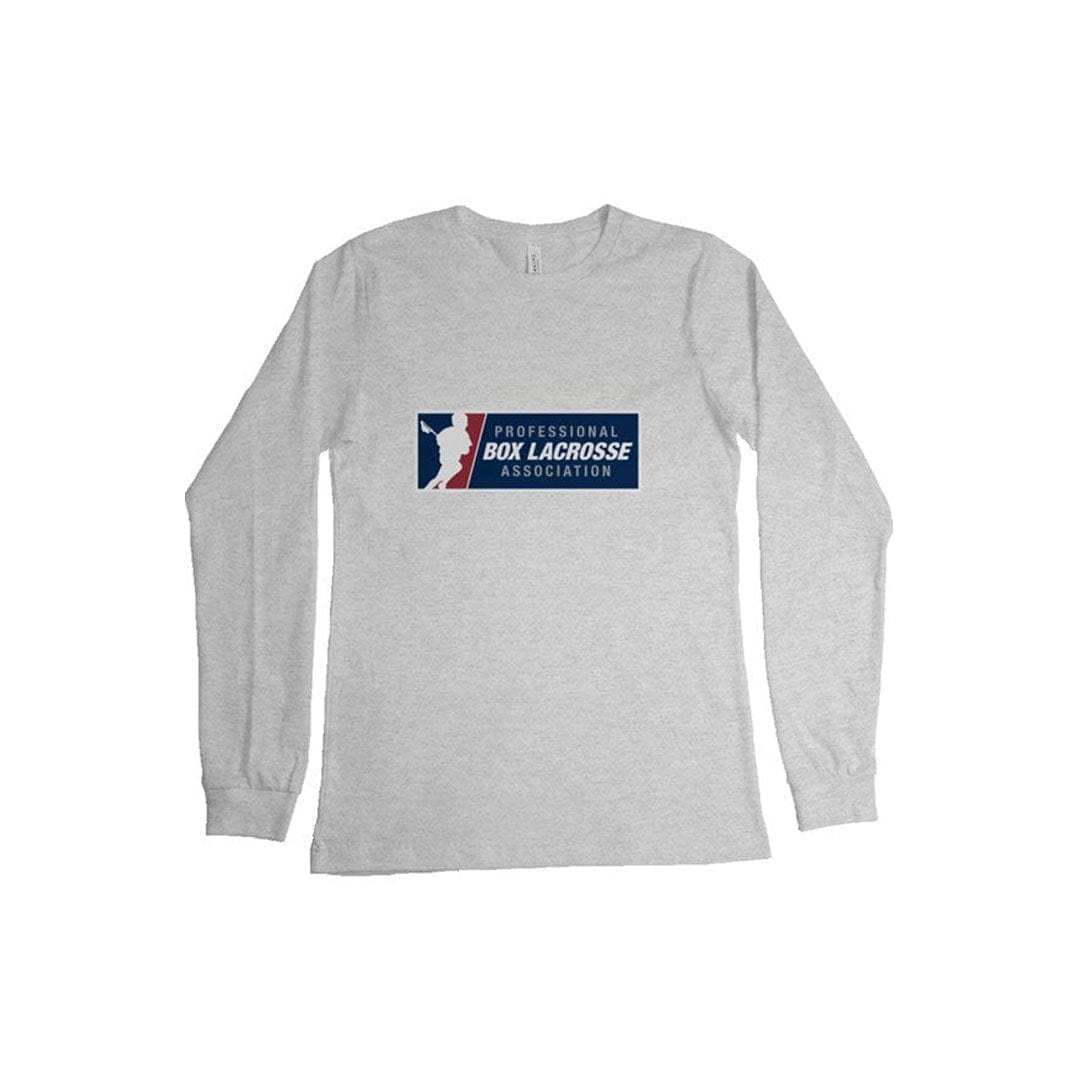 Professional Box Lacrosse Association Adult Cotton Long Sleeve T-Shirt Signature Lacrosse