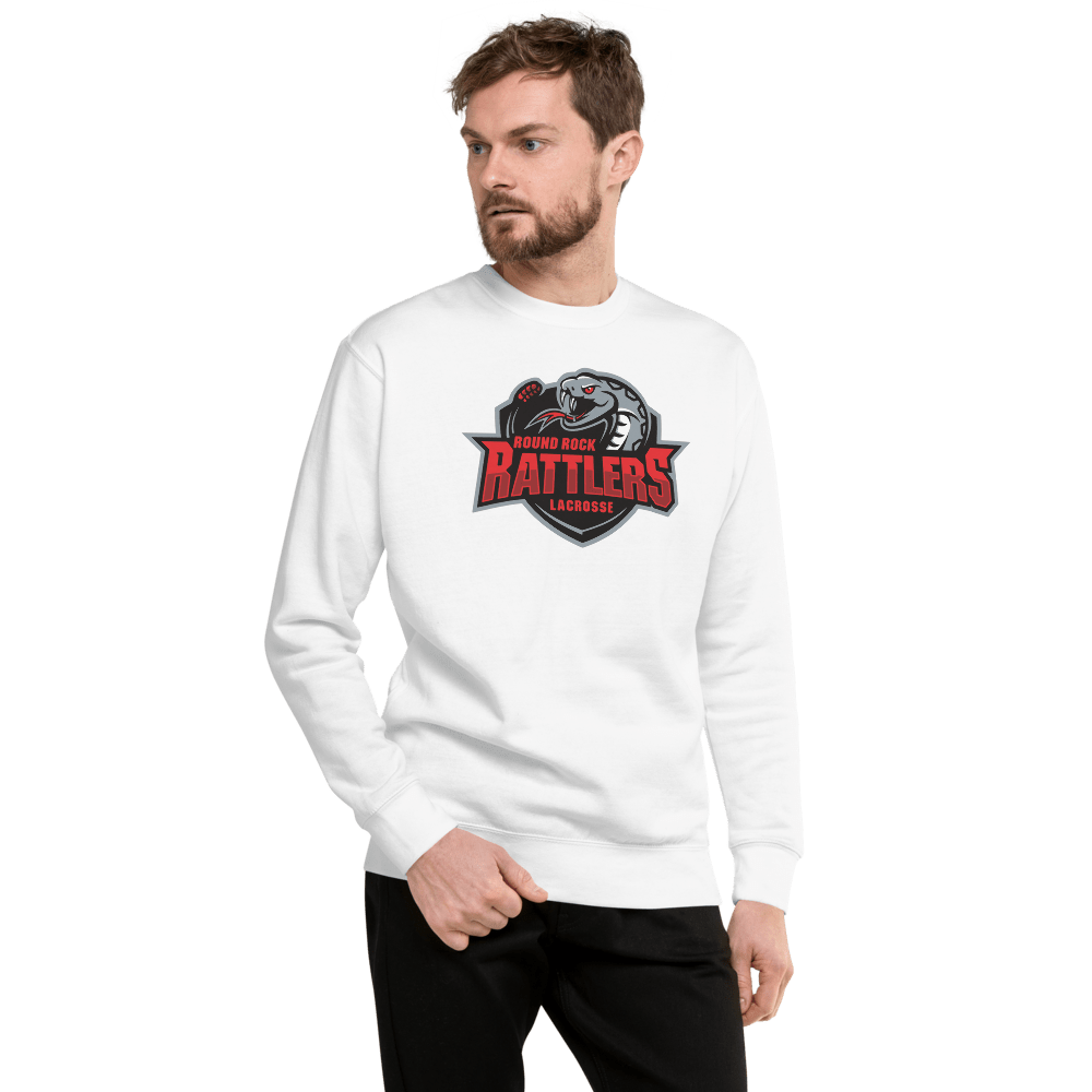 Round Rock Rattlers Lacrosse Unisex Fleece Pullover Signature Lacrosse