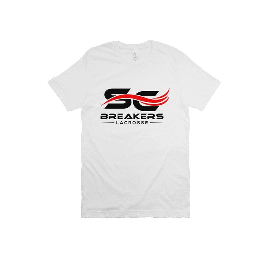 San Clemente Breakers Lacrosse Adult Cotton Short Sleeve T-Shirt Signature Lacrosse