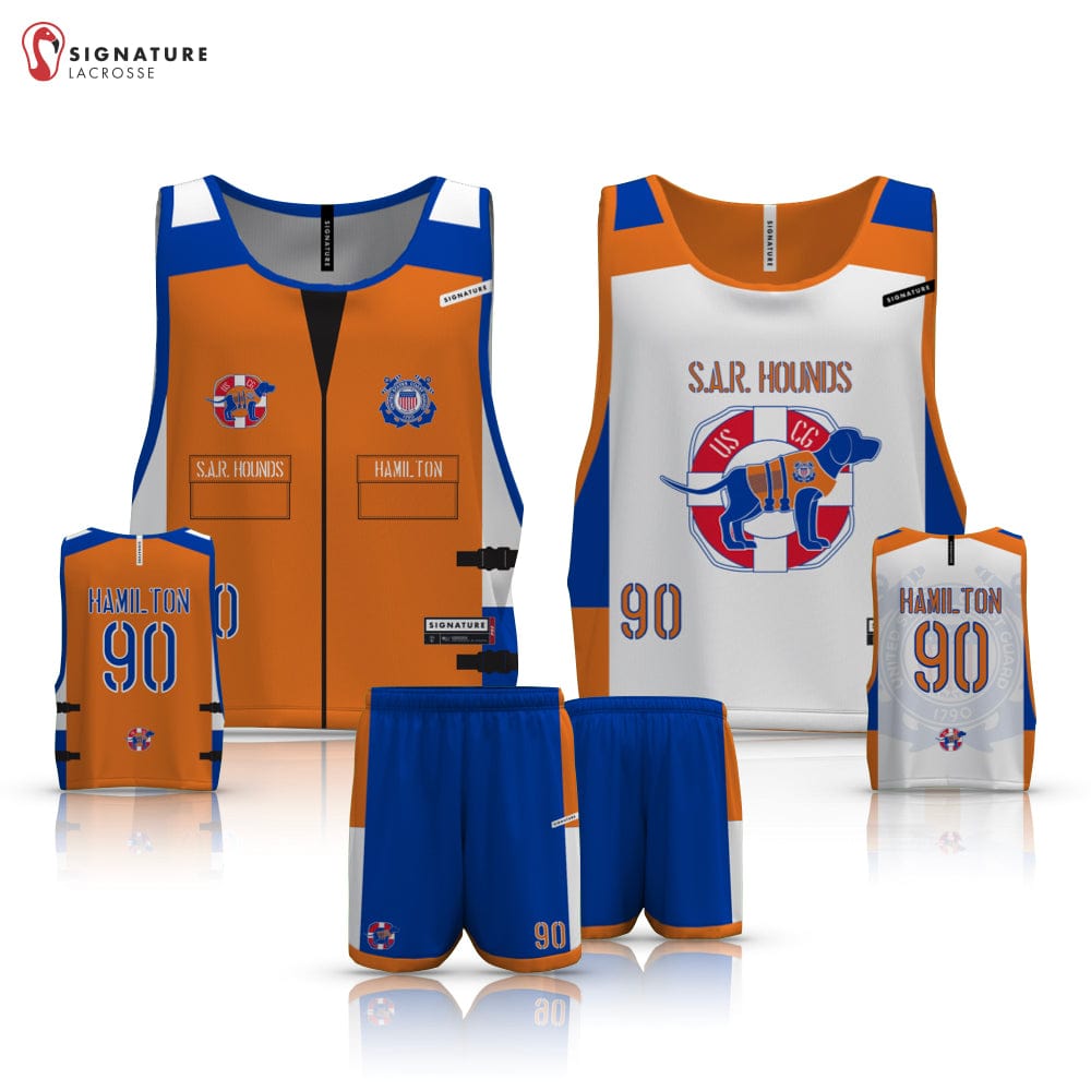 SAR Hounds Men's 2 Piece Pro Game Package:Men's Alumni SAR Hounds Signature Lacrosse