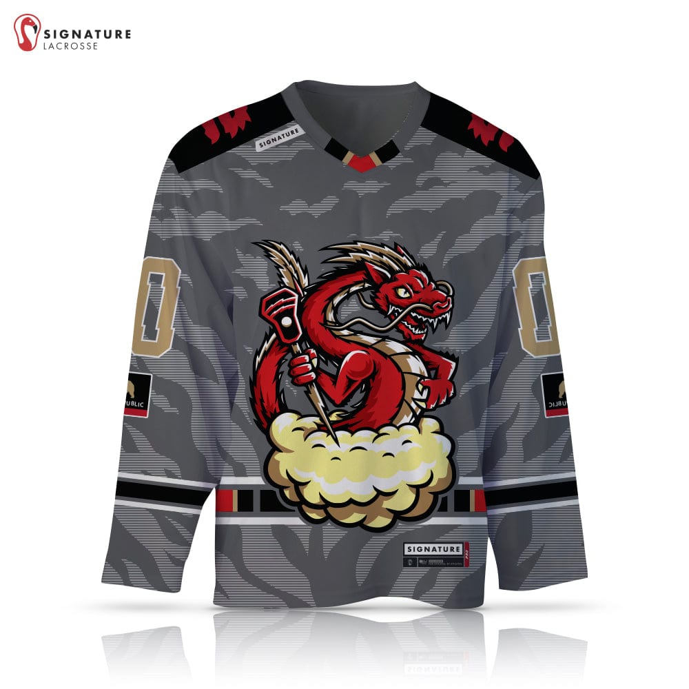 Skyfire Lacrosse Men's Pro Box Jersey - Big Hole Mesh:Skyfire Lacrosse Box Signature Lacrosse