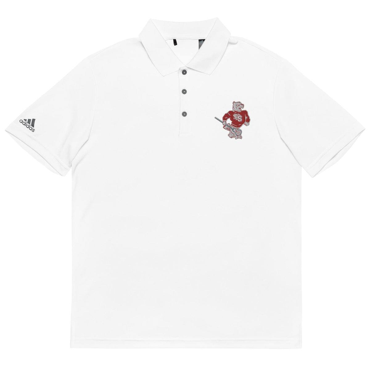 Smyrna Lacrosse Adult Adidas Performance Polo Signature Lacrosse