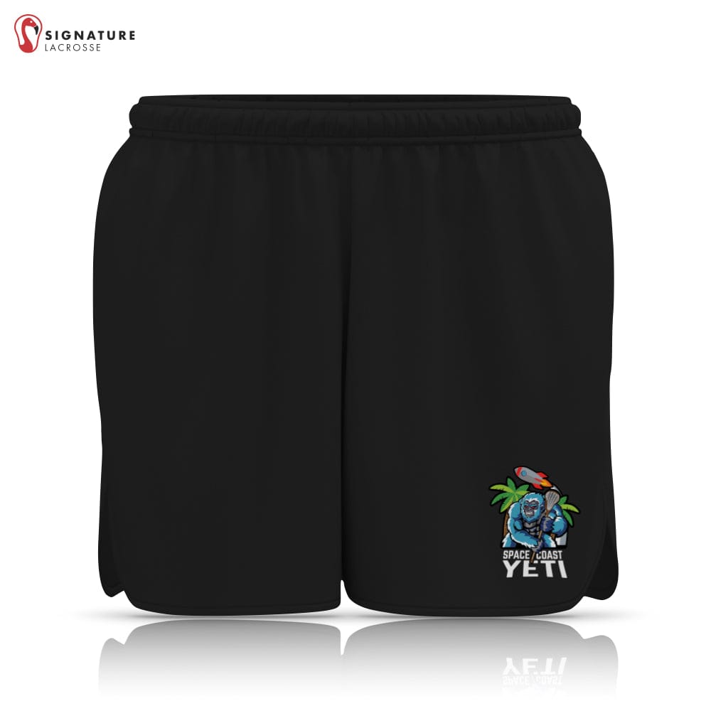 Space Coast Yeti Lacrosse Women's Player Game Shorts: Space Coast Yeti Signature Lacrosse