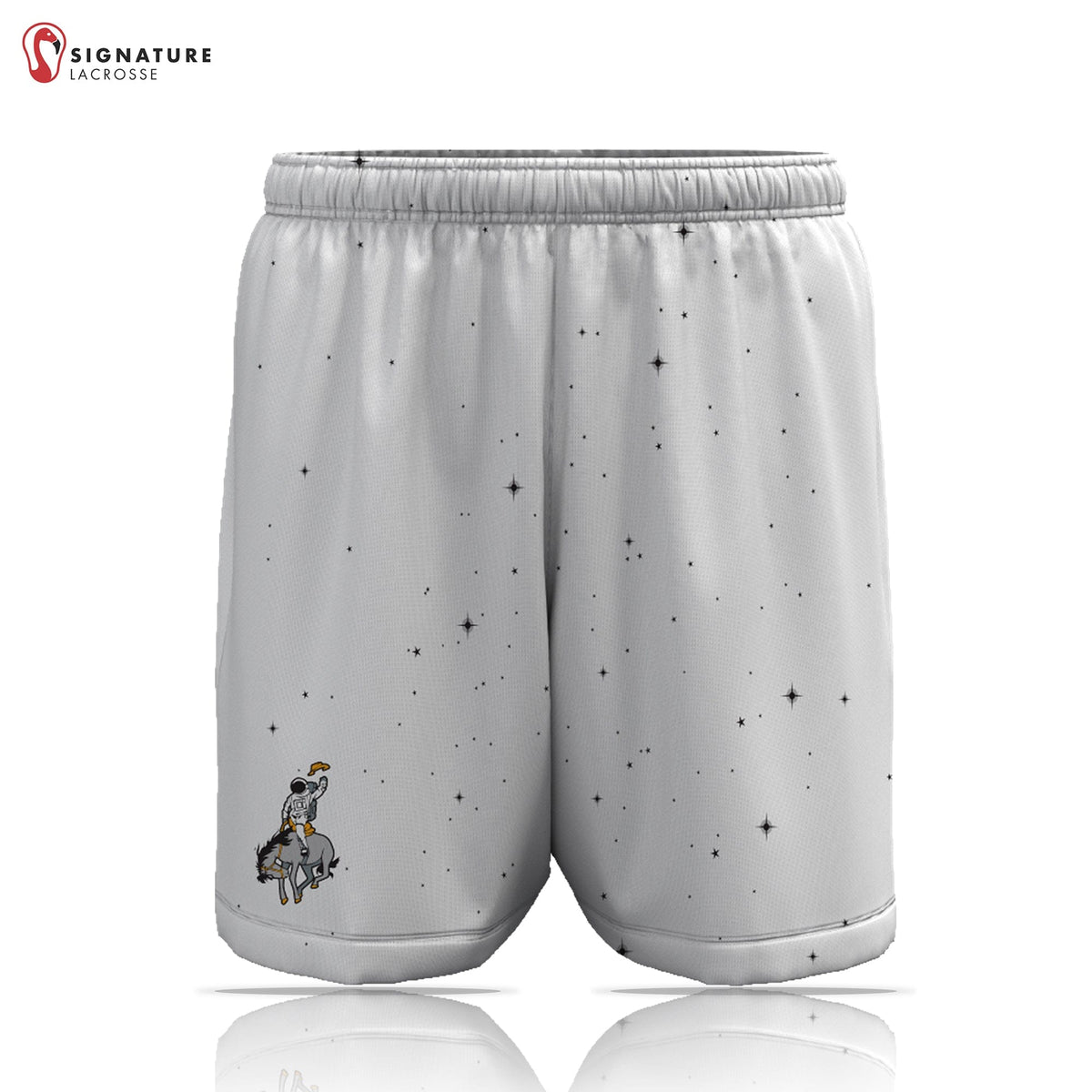 Space Cowboys Lacrosse Men's Pro Game Shorts: High School Signature Lacrosse