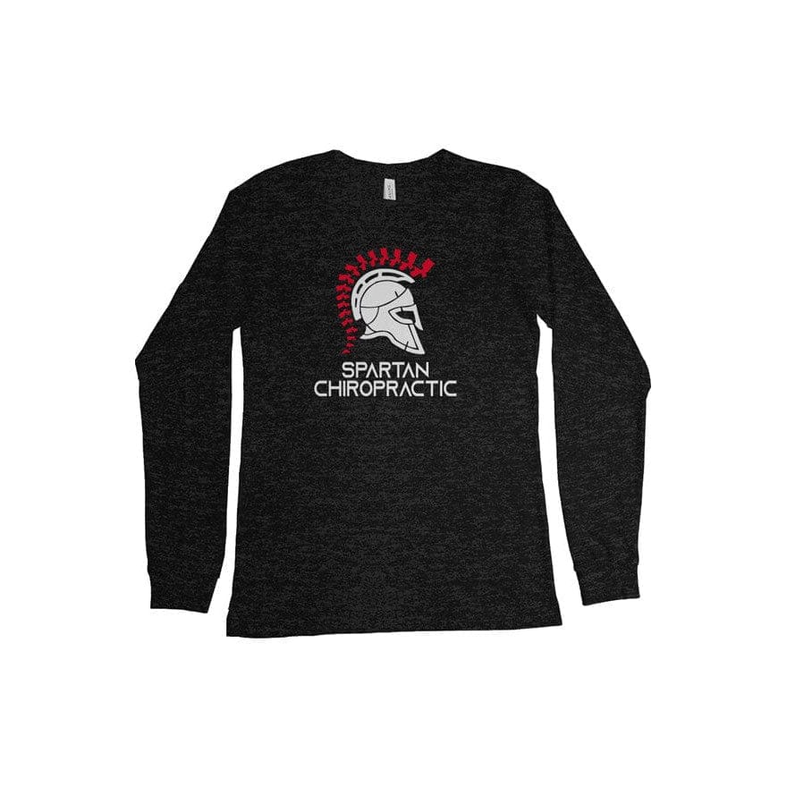 Spartan Chiropractic Adult Cotton Long Sleeve T-Shirt Signature Lacrosse