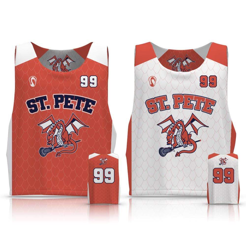St Petersburg Lacrosse Club Men's Game Reversible - Basic 2.0:U14 Boys Signature Lacrosse