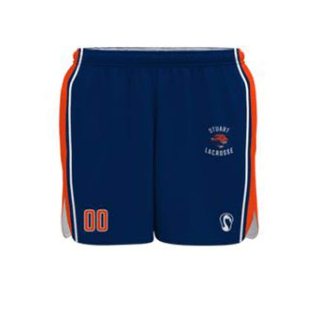 Stuart Lacrosse Women's Performance Game Shorts - Basic 2.0:Parents Signature Lacrosse