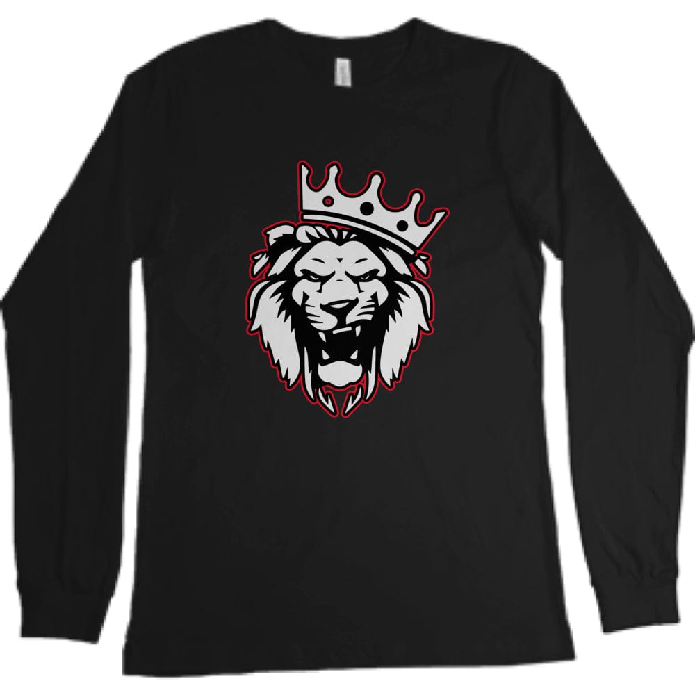 Swagger Hounds Adult Cotton Long Sleeve T-Shirt Signature Lacrosse