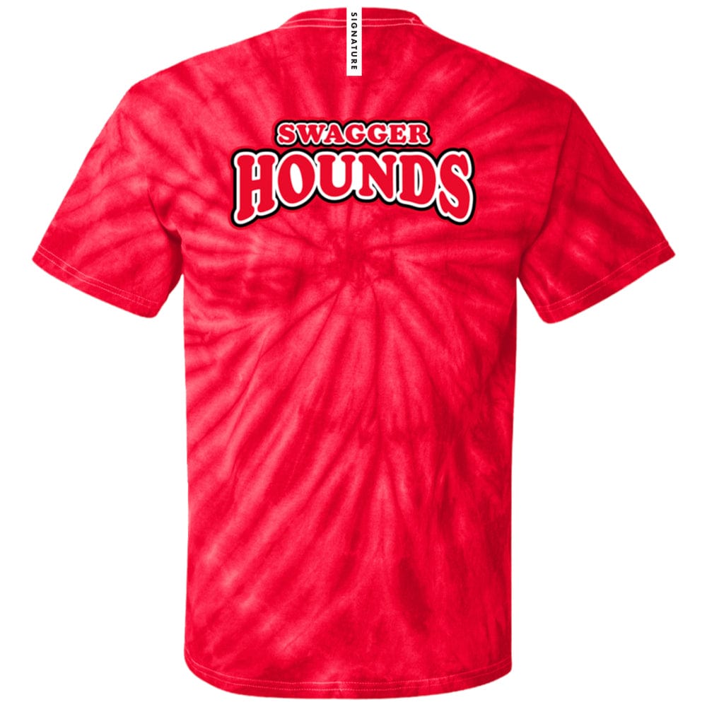 Swagger Hounds Adult Cotton Tie Dye T-Shirt Signature Lacrosse