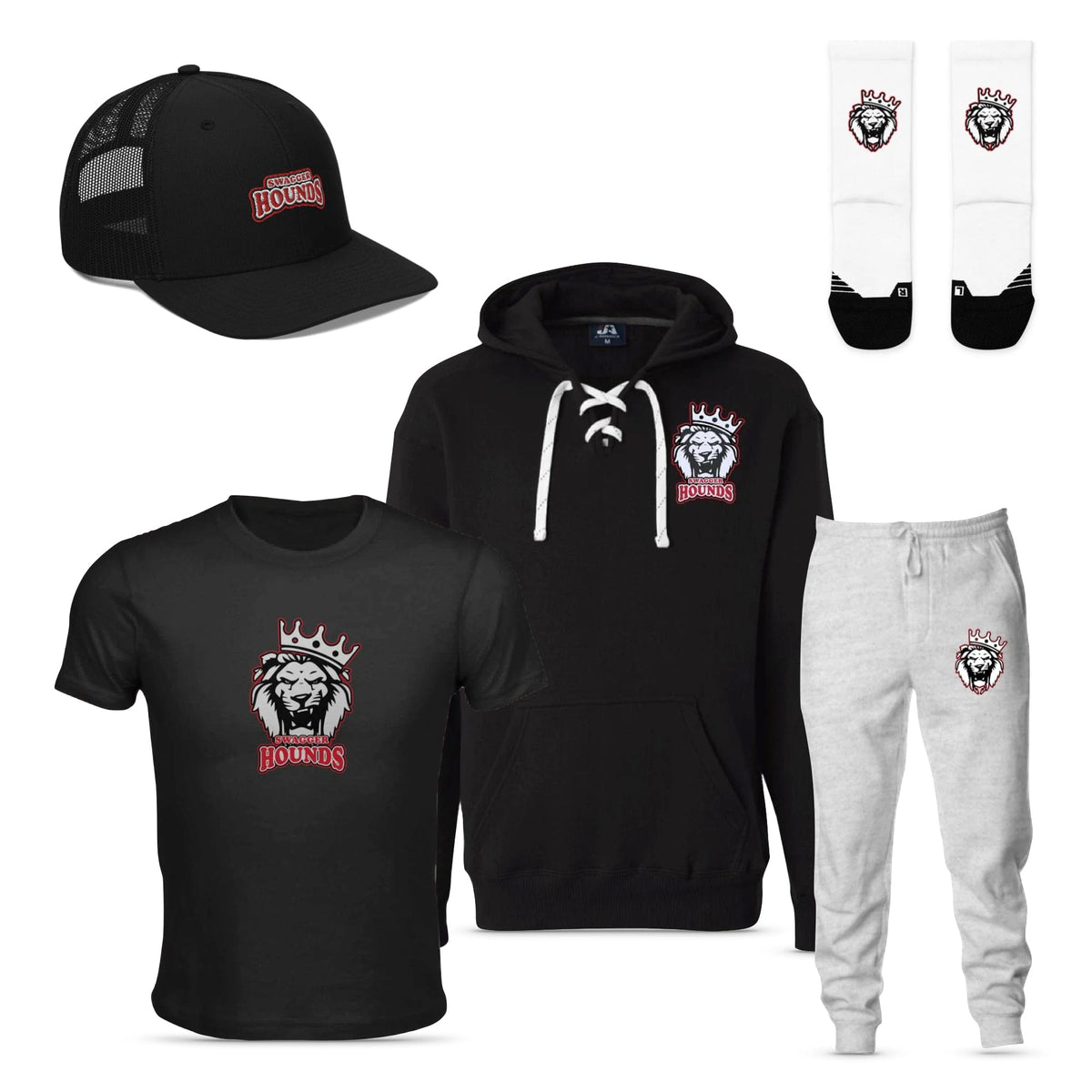 Swagger Hounds Boy's Bundle Pack Signature Lacrosse