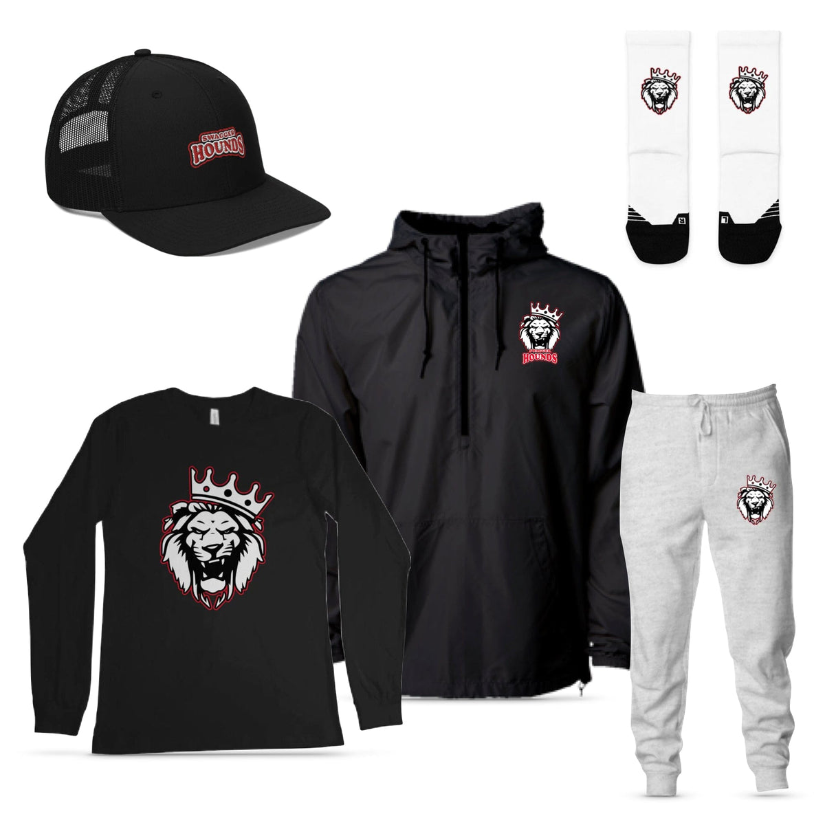 Swagger Hounds Men's Bundle Pack Signature Lacrosse