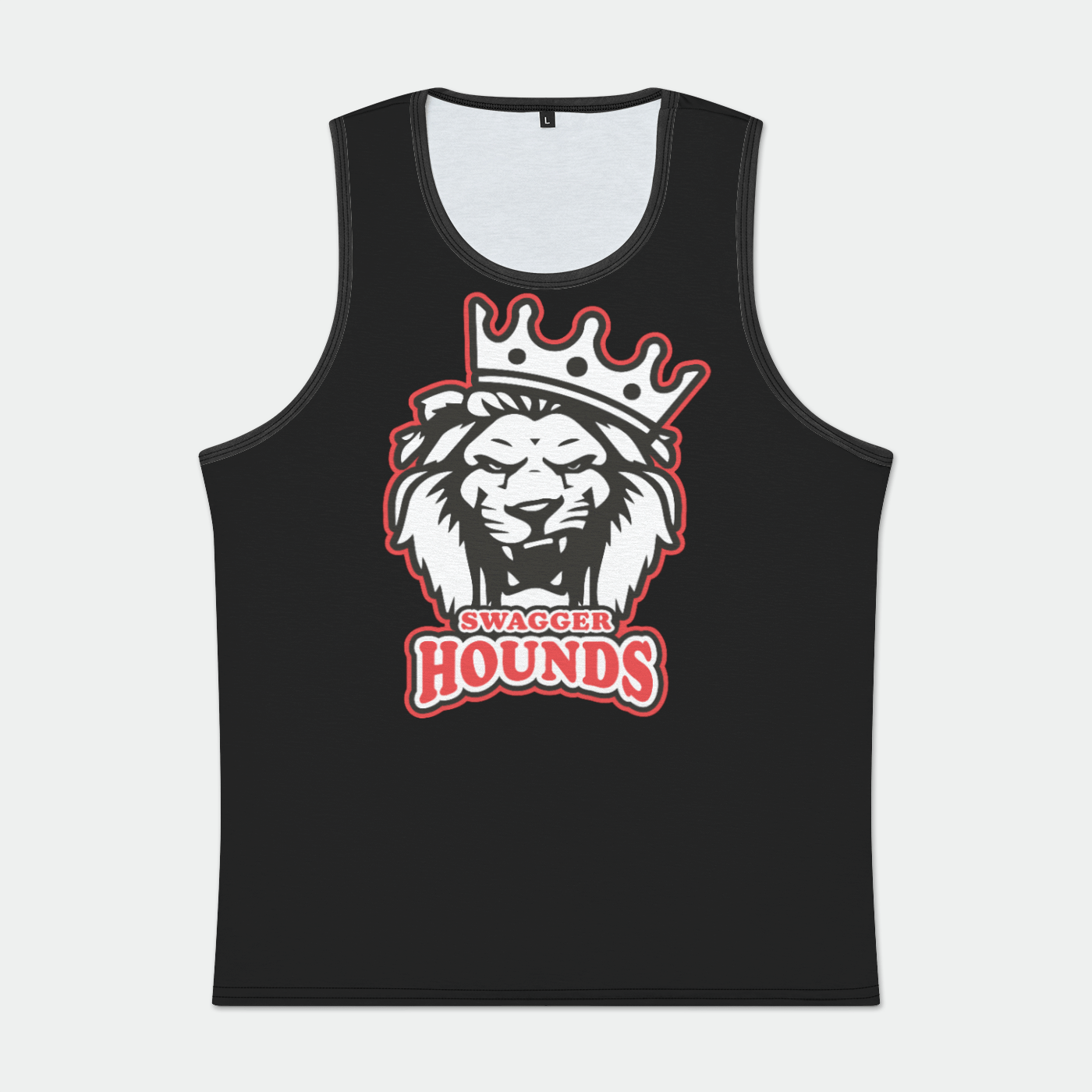 Swagger Hounds Mens Tank Top Signature Lacrosse