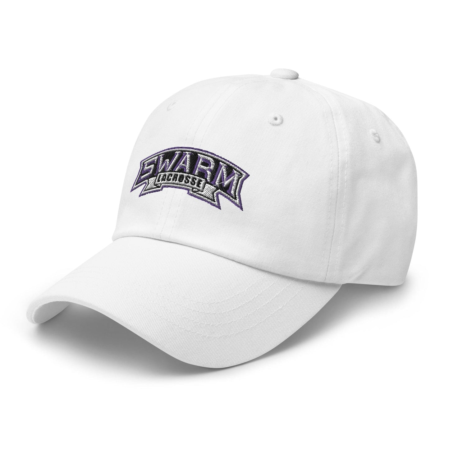 Swarm Lacrosse Adult Dad Hat Signature Lacrosse
