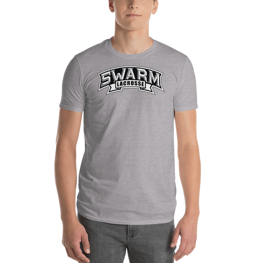 Swarm Lacrosse Adult Premium Short Sleeve T -Shirt Signature Lacrosse