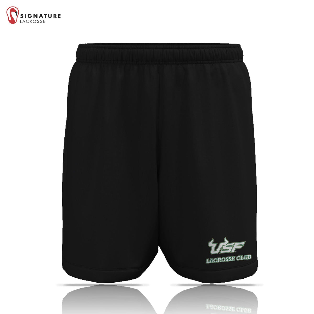 USF Lacrosse Men's Black Game Shorts: N/A Signature Lacrosse