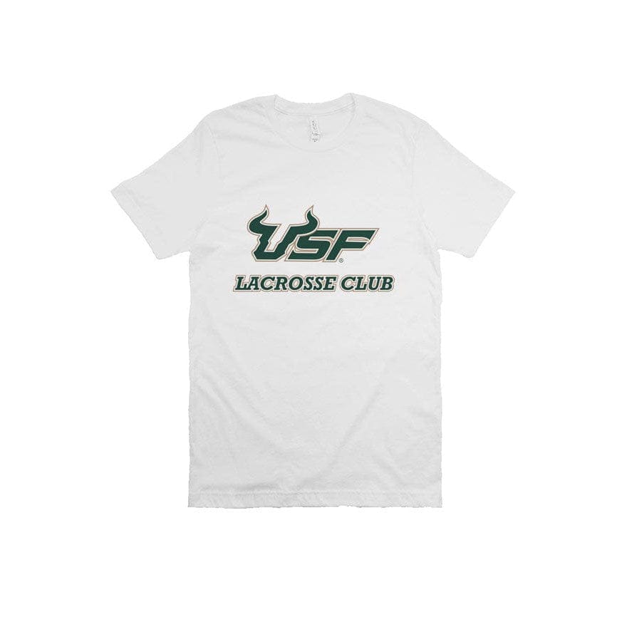 USF Men's Lacrosse Club Adult Cotton Short Sleeve T-Shirt Signature Lacrosse