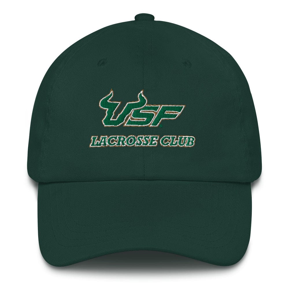 USF Men's Lacrosse Club Adult Dad Hat Signature Lacrosse
